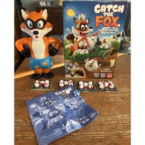 Catch The Fox Board Game Goliath 2016 Complete w/Original Box Family Kids Works